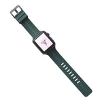 Thread Silicone Watchband For Apple Watch Series, 7 41mm / 6&SE&5&4 40mm / 3&2&1 38mm, 7 45mm / 6&SE&5&4 44mm / 3&2&1 42mm