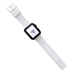 Thread Silicone Watchband For Apple Watch Series, 7 41mm / 6&SE&5&4 40mm / 3&2&1 38mm, 7 45mm / 6&SE&5&4 44mm / 3&2&1 42mm