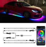 Car Modification Symphony Voice Control LED Chassis Lights, 2 x 60cm + 2 x 90cm, 2 x 60cm + 2 x 180cm, 2 x 90cm + 2 x 120cm, 2 x 120cm + 2 x 150cm, 4 x 60cm + 2 x 90cm, 4 x 60cm + 2 x 120cm, 4 x 60cm + 2 x 150cm, 4 x 60cm + 2 x 180cm