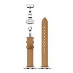 Slimming Butterfly Buckle Watchband For Apple Watch Series, 7 41mm / 6&SE&5&4 40mm / 3&2&1 38mm