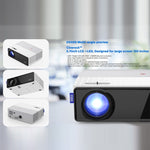 جهاز عرض رقمي عالي الدقة VIVIBRIGHT D5000 بدقة 1920x1080P، 420 ANSI، 6000 لومن، LCD + LED، نسخة أساسية، قابس أمريكي، قابس بريطاني