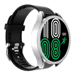 Single Row Diamond Hollowed PC Watch Case, For Samsung Galaxy Watch4 44mm