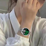 Single Row Diamond Hollowed PC Watch Case, For Samsung Galaxy Watch4 44mm