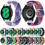 Adjustable Woven Watch Band, For Samsung Galaxy Watch4 40mm / 44mm