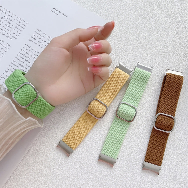 Adjustable Woven Watch Band, For Samsung Galaxy Watch4 40mm / 44mm