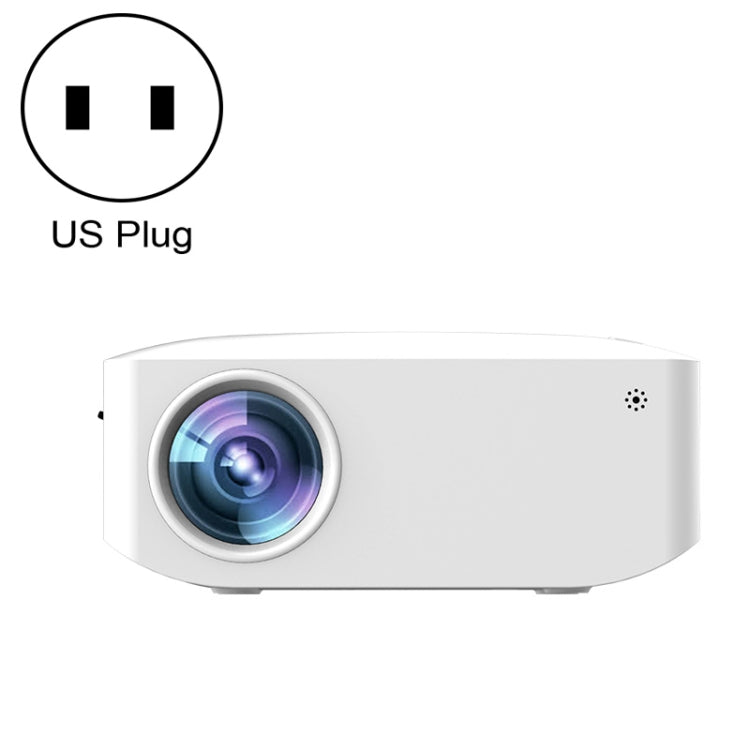 جهاز عرض ذكي صغير Y2 بدقة 800x480P و80 ANSI، LED LCD، قابس أمريكي، قابس بريطاني، قابس أسترالي، قابس أوروبي