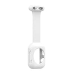 Silicone Nurse Brooch Watch Band Case For Apple Watch Series, 7 41mm / 6&SE&5&4 40mm / 3&2&1 38mm, 7 45mm / 6&SE&5&4 44mm / 3&2&1 42mm