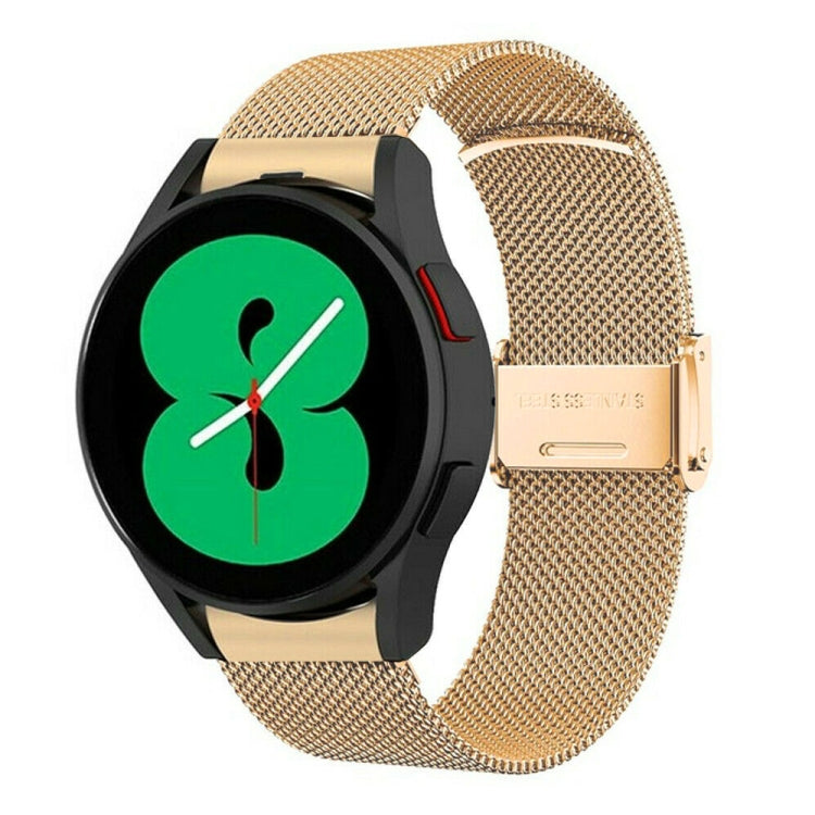 Edelstahl-Armband mit Milanaise-Schließe, für Samsung Galaxy Watch4 40 mm / 44 mm