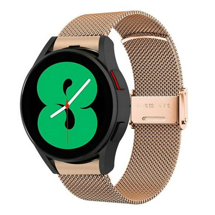 Edelstahl-Armband mit Milanaise-Schließe, für Samsung Galaxy Watch4 40 mm / 44 mm