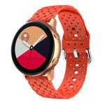 Weave Texture Silicone Watch Band, For Samsung Galaxy Watch4 40/44mm, For Samsung Galaxy Watch4 Classic 42/46mm