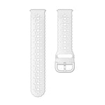 Plum Blossom Hollowed Silicone Watch Band, For Samsung Galaxy Watch4 40/44mm, For Samsung Galaxy Watch4 Classic 42/46mm