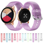 Silicone Watch Band, For Samsung Galaxy Watch4 40/44mm, For Samsung Galaxy Watch4 Classic 42/46mm