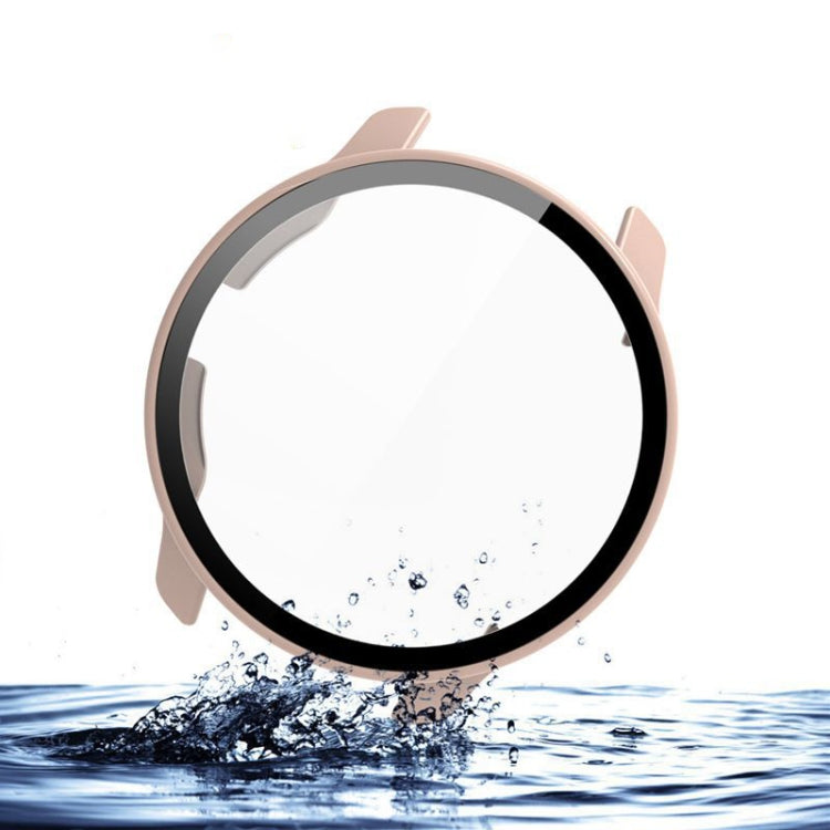 PC + Tempered Glass Watch Case, For Garmin Venu 2S