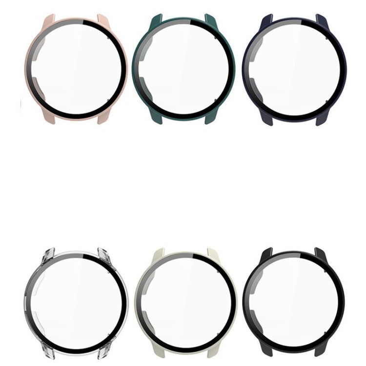 PC + Tempered Glass Watch Case, For Garmin Venu 2S