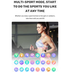 Rowatch 2S 1.65 inch TFT Screen Smart Watch, Support Blood Pressure Monitoring/Sleep Monitoring, 2S (Pink), 2S (Black), 2S (Green)