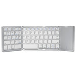 B089T Foldable Bluetooth Keyboard Rechargeable with Touchpad, B089T(Grey), B089T  (Silver), B089T (Black)