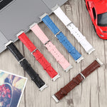 Lederarmband mit Noppenstruktur, für Samsung Galaxy Watch4 40 mm/44 mm