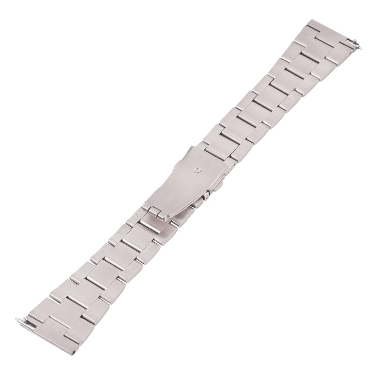 22mm Three-bead Steel Watch Band
