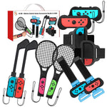 JYS JYS-NS215 10 In 1 Somatosensory Sports Accessories Set for Nintendo Switch, JYS 10 In 1