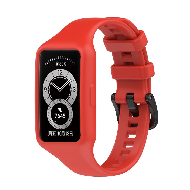 Integrated Silicone Watch Band, For Huawei Band 7