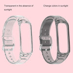 Discoloration in Light TPU Watch Band, For Samsung Galaxy Fit 2 SM-R220