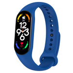 Official Silicone Watch Band, For Xiaomi Mi Band 7 / 7NFC / 6 / 6 NFC / 5 / 5 NFC / Amazfit Band 5
