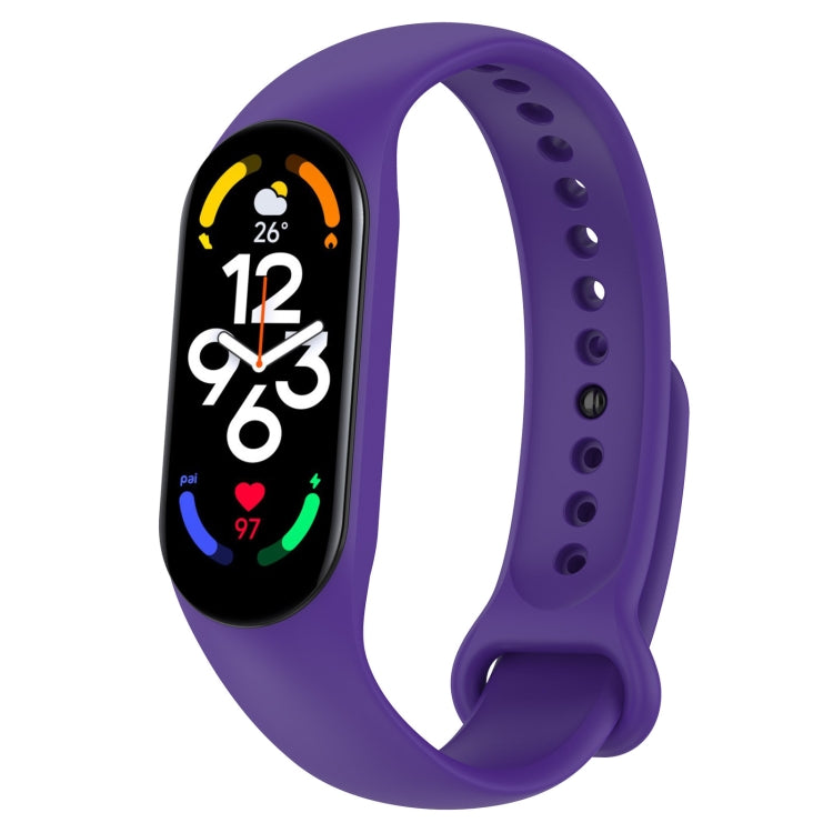 Official Silicone Watch Band, For Xiaomi Mi Band 7 / 7NFC / 6 / 6 NFC / 5 / 5 NFC / Amazfit Band 5