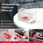 3 in 1 USB To 8Pin + Micro USB + USB-C / Type-C Telescopic Charging Cable with Mobile Phone Holder