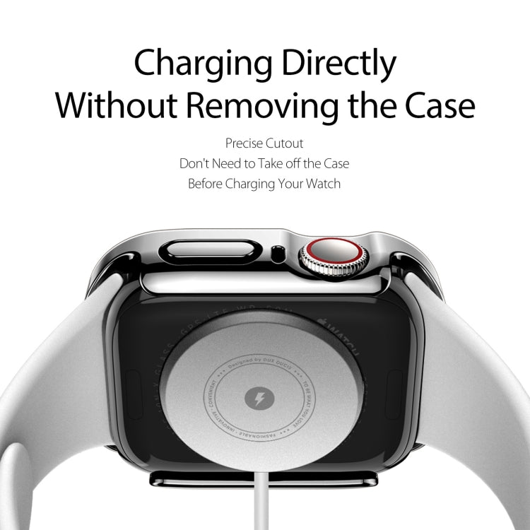 DUX DUCIS Electroplated PC Watch Case For Apple Watch Series, For Apple Watch Series 9 / 8 / 7 45mm