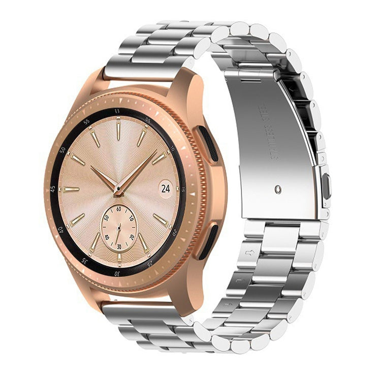 46mm Three Pearl Steel Watch Strap, For Galaxy Watch