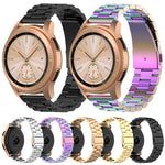 46mm Three Pearl Steel Watch Strap, For Galaxy Watch