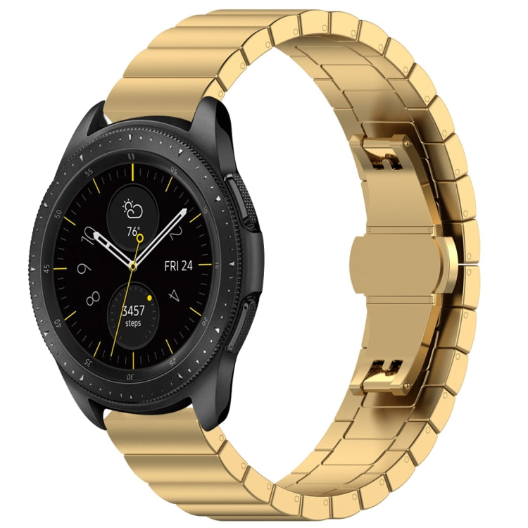 46mm Butterfly Buckle Stainless Steel Strap, For Galaxy Watch