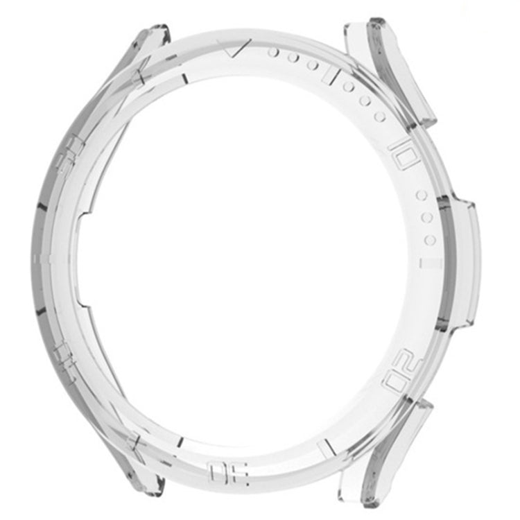 PC Frame Half-pack Watch Case with Scale, For Samsung Galaxy Watch4 40mm, For Samsung Galaxy Watch4 44mm