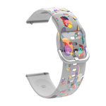 Transparent Printed TPU Silicone Watch Band, For Samsung Galaxy Watch4 20mm, For Huawei Watch GT 3 Pro 22mm
