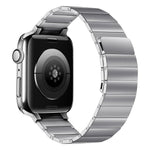 Magnetic Steel Watch Band For Apple Watch Series, 7 41mm / 6&SE&5&4 40mm / 3&2&1 38mm, 7 45mm / 6&SE&5&4 44mm / 3&2&1 42mm