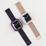 Detachable Two-color Watch Case For Apple Watch Series, 7 41mm / 6&SE&5&4 40mm, 7 45mm / 6&SE&5&4 44mm