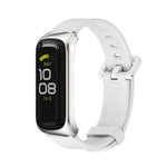 MIJOBS Metallgehäuse mit Silikonarmband für Samsung Galaxy Fit 2