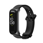 MIJOBS Metallgehäuse mit Silikonarmband für Samsung Galaxy Fit 2