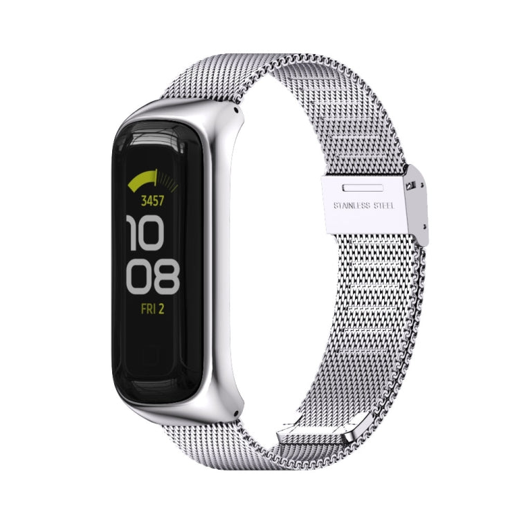 MIJOBS Milan Buckle Stainless Steel Watch Band, For Samsung Galaxy Fit 2