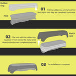 MIJOBS Milan Buckle Stainless Steel Watch Band, For Samsung Galaxy Fit 2