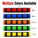 2 PCS Motorcycle Modification Accessories PVC Horn ShapeHand Grip Cover Handlebar Set