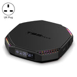 T95 Plus RK3566 Dual Wifi Bluetooth Smart TV Set Top Box,, 4GB+32GB, 8GB+64GB, 8GB+128GB