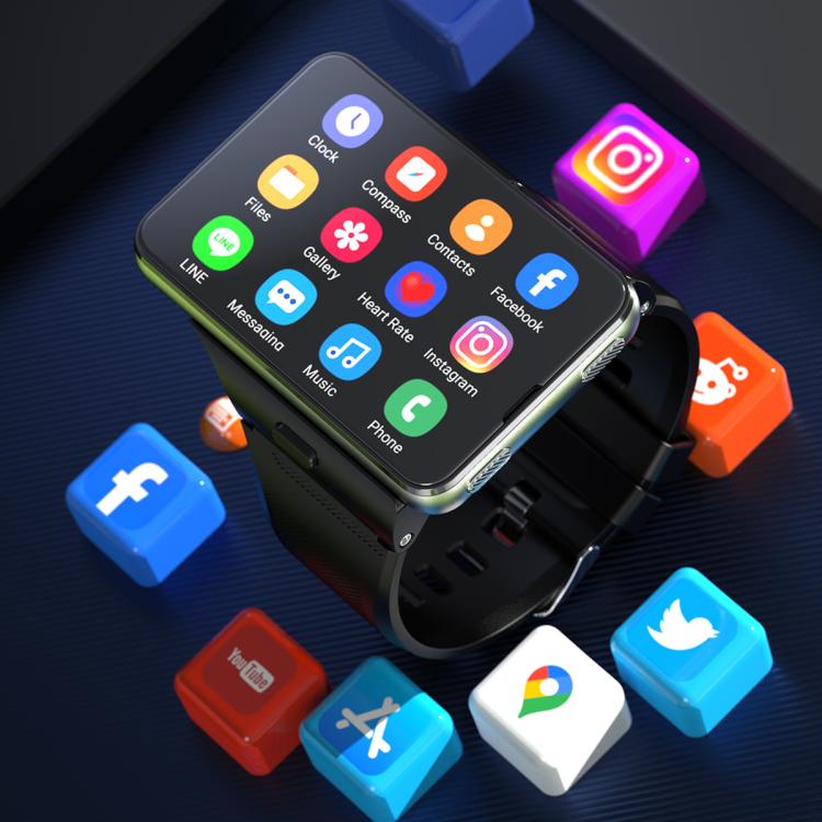 S999 2.88 inch TFT Screen 4G Smart Watch, Android 11 4GB+64GB