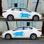 2 PCS/Set D-417 Lion Pattern Car Modified Decorative Sticker, D-417