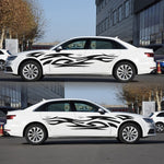 2 PCS/Set D-521 Fire Totem Pattern Car Modified Decorative Sticker, D-521