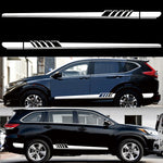 2 PCS/Set D-608 Stripe Pattern Car Modified Decorative Sticker, D-608