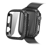 PC Carbon Fiber Frame Watch Case, For Apple Watch Series 9 / 8 / 7 41mm, For Apple Watch Series 9 / 8 / 7 45mm