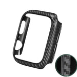 PC Carbon Fiber Frame Watch Case, For Apple Watch Series 9 / 8 / 7 41mm, For Apple Watch Series 9 / 8 / 7 45mm
