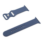 Weave Texture Watch Band For Apple Watch Series, 7 45mm / 6&SE&5&4 44mm / 3&2&1 42mm, 7 41mm / 6&SE&5&4 40mm / 3&2&1 38mm