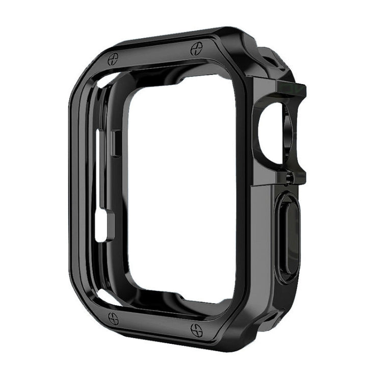 TPU Frame Watch Case, For Apple Watch Series 9 / 8 / 7 41mm, For Apple Watch Series 9 / 8 / 7 45mm, For Apple Watch Series 6 & SE & 5 & 4 44mm, For Apple Watch Series 6 & SE & 5 & 4 40mm, For Apple Watch Series 3 & 2 & 1 42mm                           ...